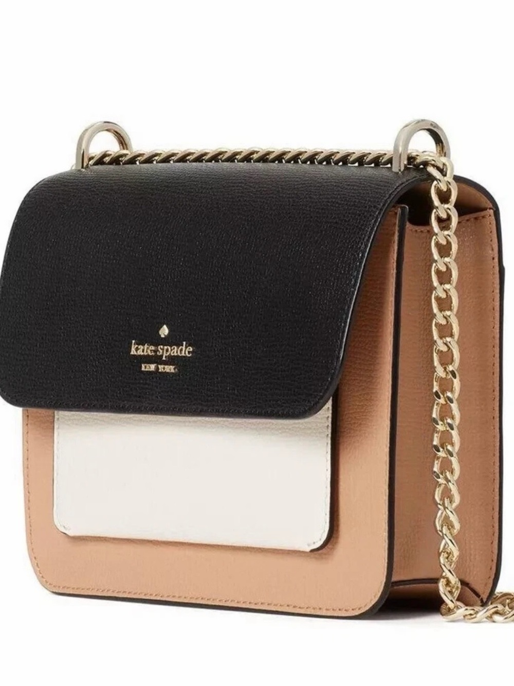 Kate Spade Remi Flap Chain Tri-Color crossbody